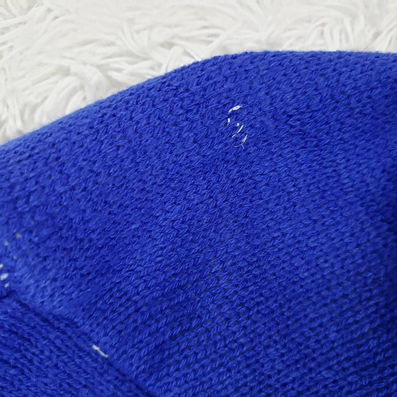 POL blue winter holiday sweater size large - Picture 2 of 12